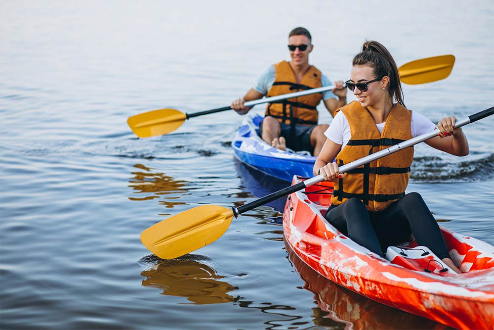 Colorado River - Kayaking and relaxing
